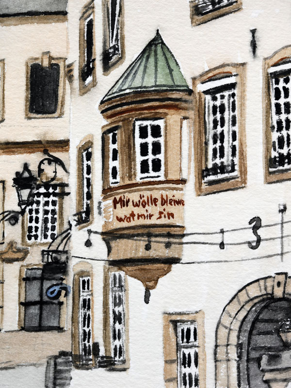 National motto, Luxembourg, Nicole Hörold