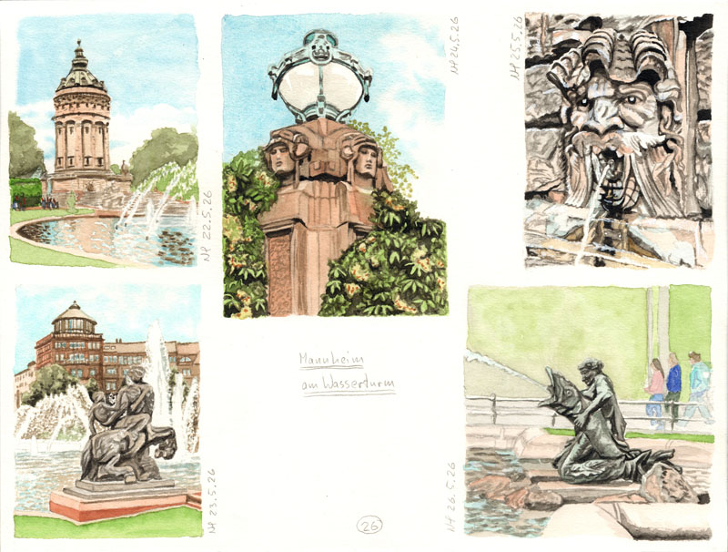 Wasserturm, Mannheim, Nicole Hörold
